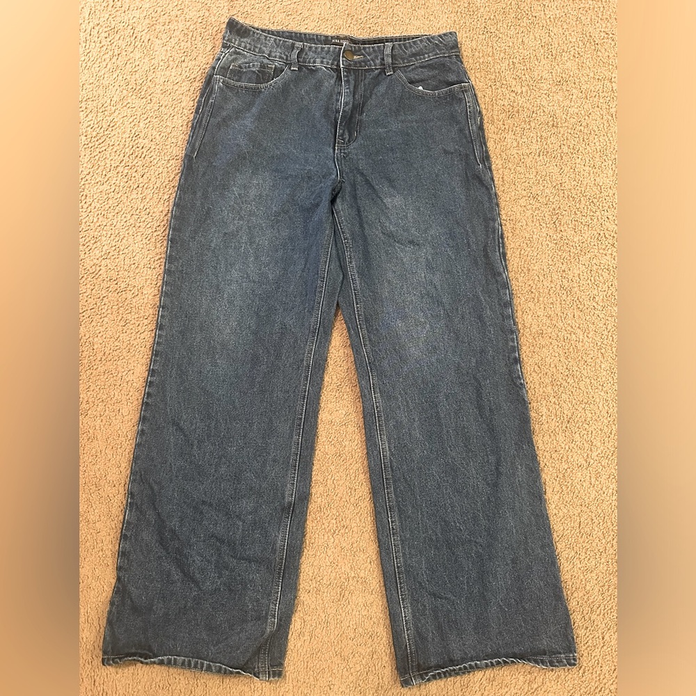 Women’s Nina Rossi Wide leg denim jeans size 15